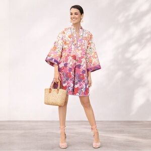 Tuckernuck Blooming Floral Indre Tunic Dress XS